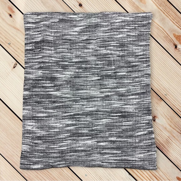 Joan Rivers Heathered Space-Dyed Knit Tank, NWT Black/White A262486 - Picture 10 of 13